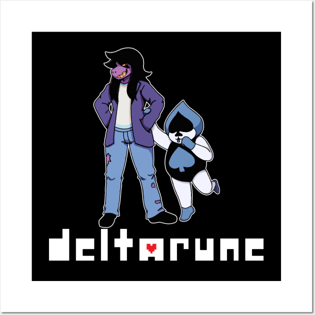 Deltarune Spamton Wall Art by capo_tees